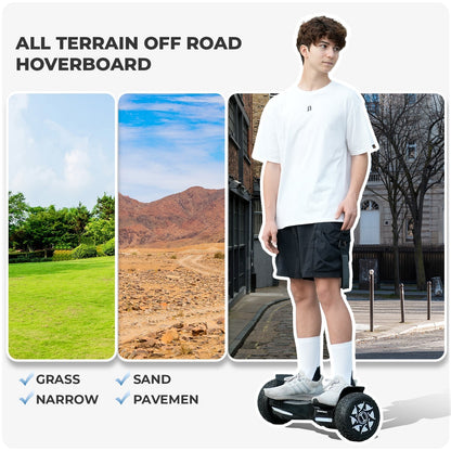 H8 8.5" Off Road Hoverboard 800W - lScooter