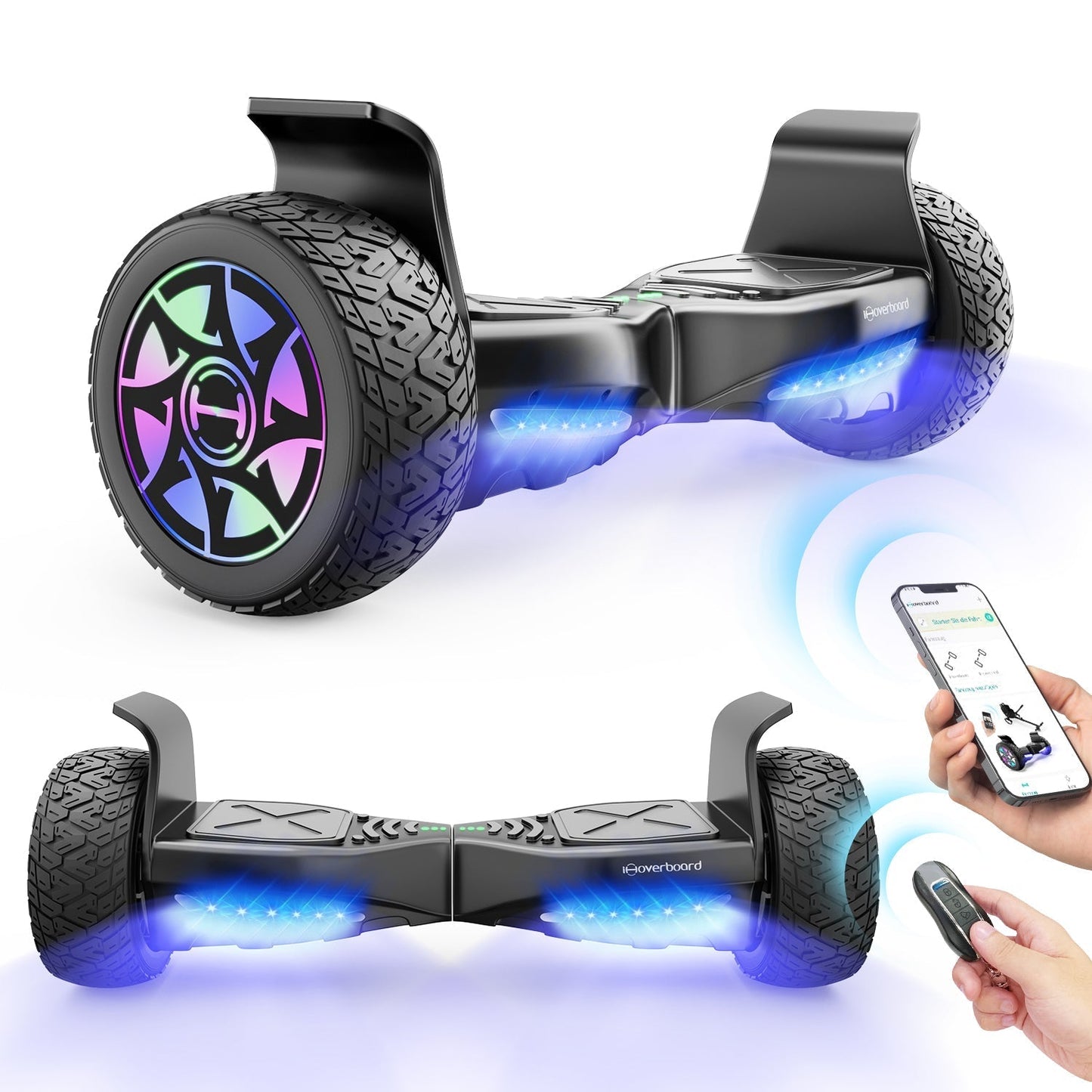 H8 8.5" Off Road Hoverboard 800W - lScooter