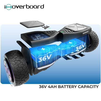 H8 8.5" Off Road Hoverboard 800W - lScooter