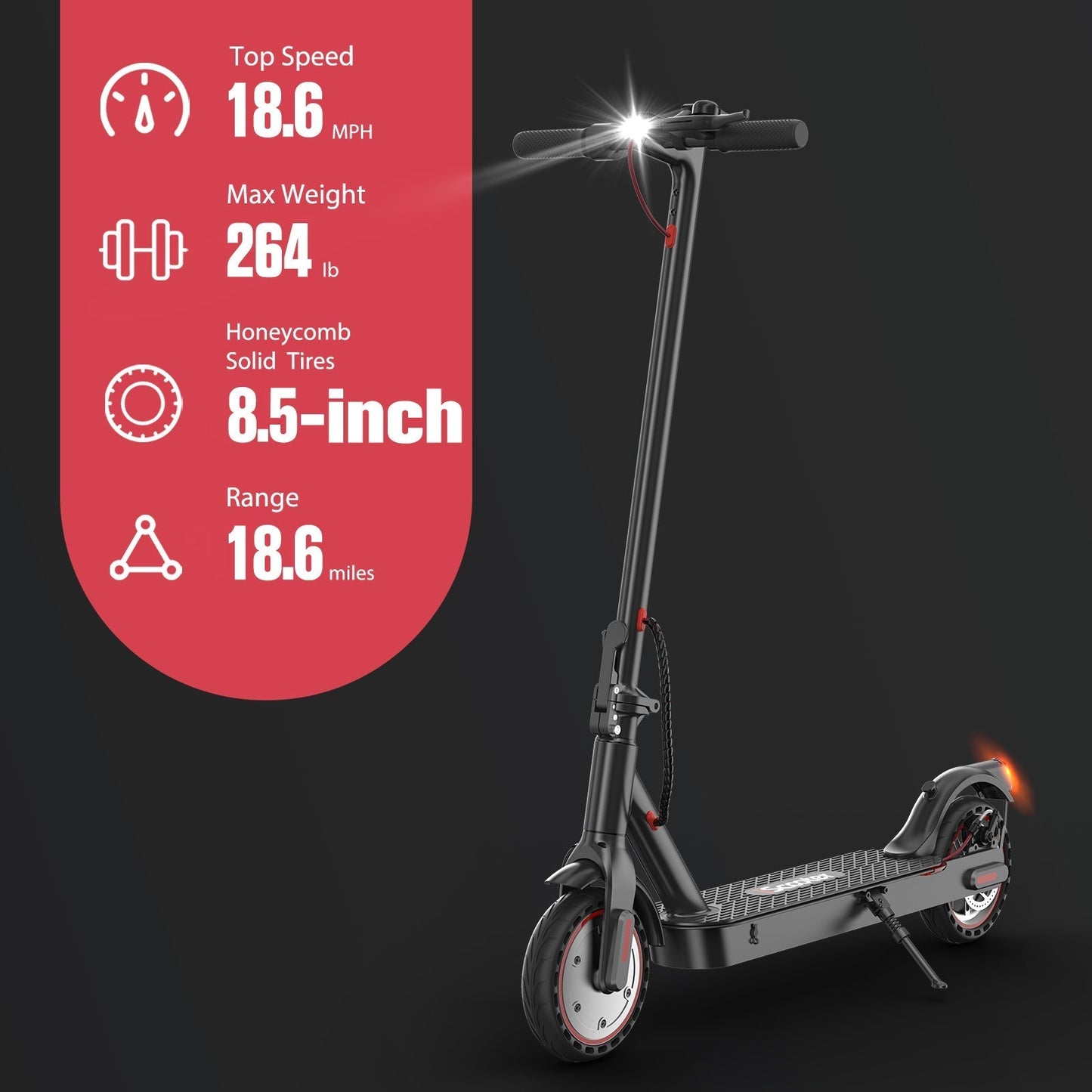 iScooter i8 350W Electric Scooter - lScooter
