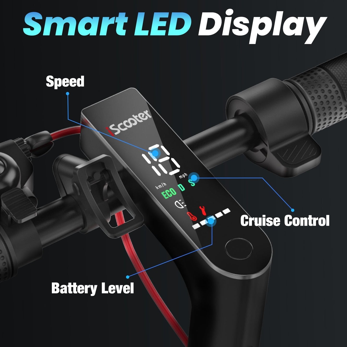 iScooter i8 350W Electric Scooter - lScooter