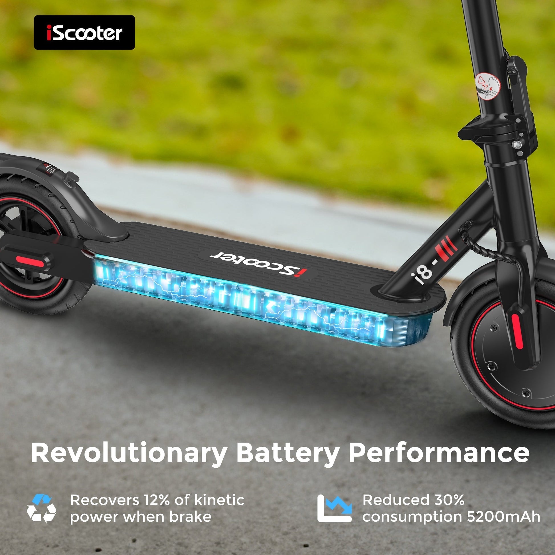 iScooter i8 350W Electric Scooter - lScooter