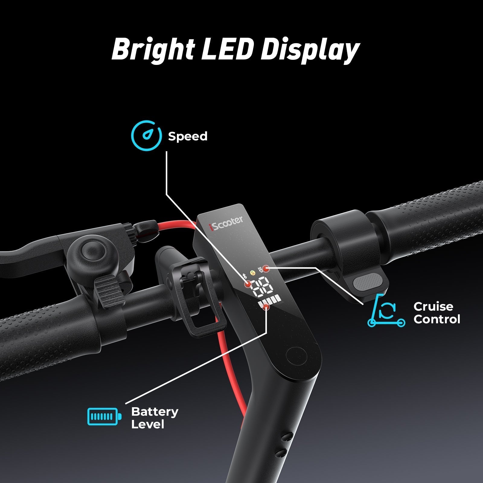 iScooter i9 350W Electric Scooter - lScooter