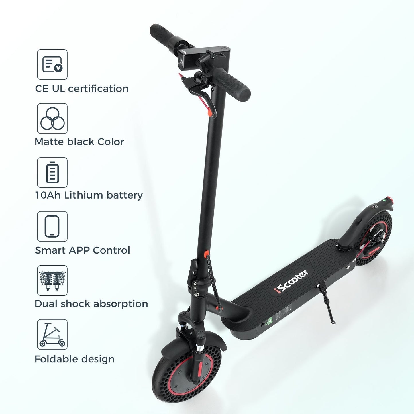 iScooter i9Max 500W Commuting Electric Scooter - lScooter