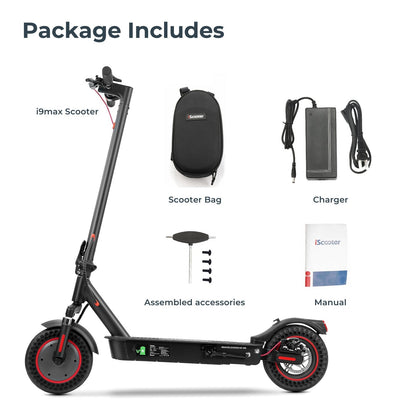 iScooter i9Max 500W Commuting Electric Scooter - lScooter