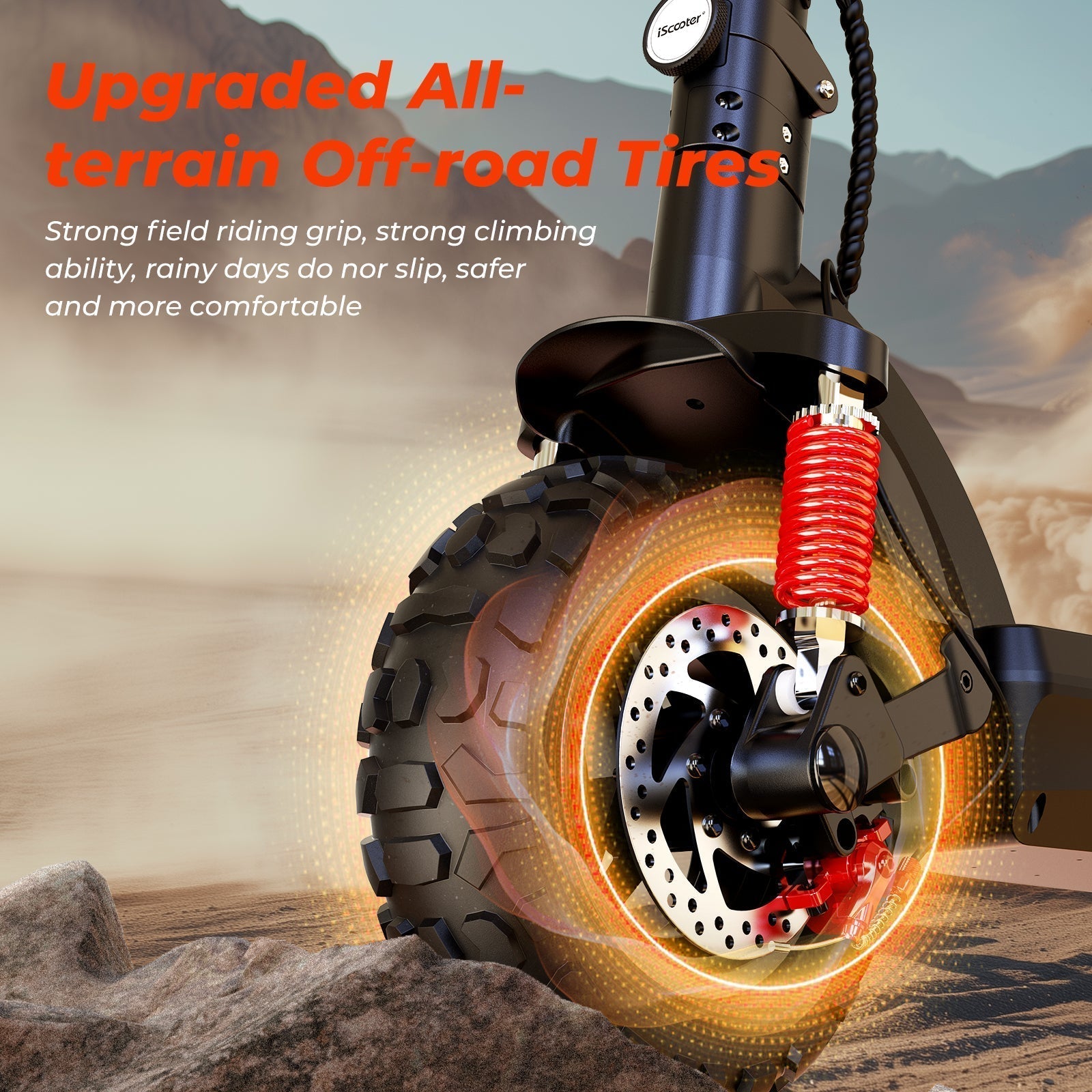 iScooter iX - Series 1200W Off Road Electric Scooter - lScooter