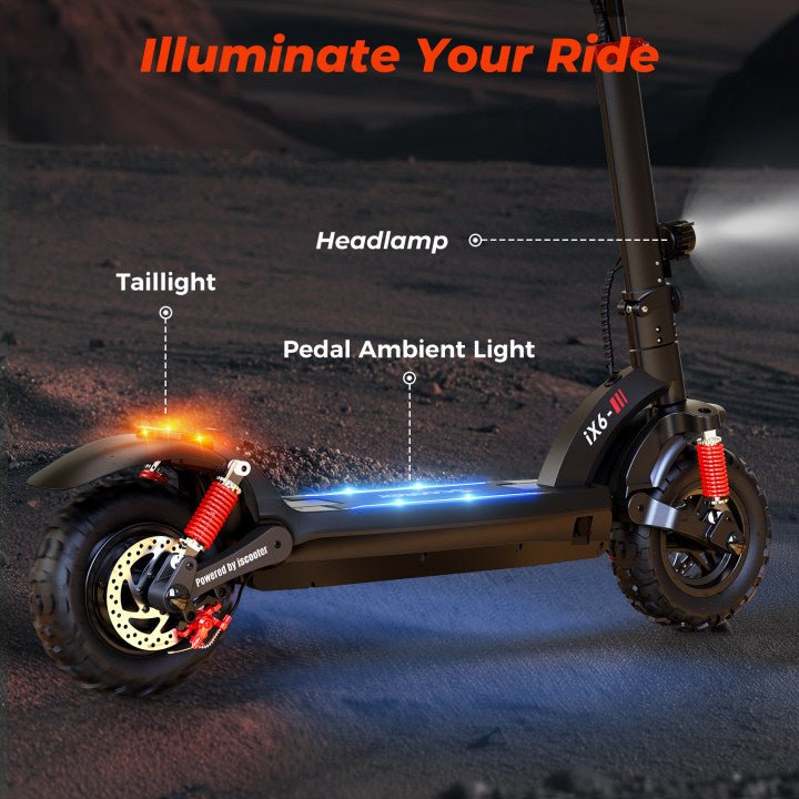 iScooter iX - Series 1200W Off Road Electric Scooter - lScooter