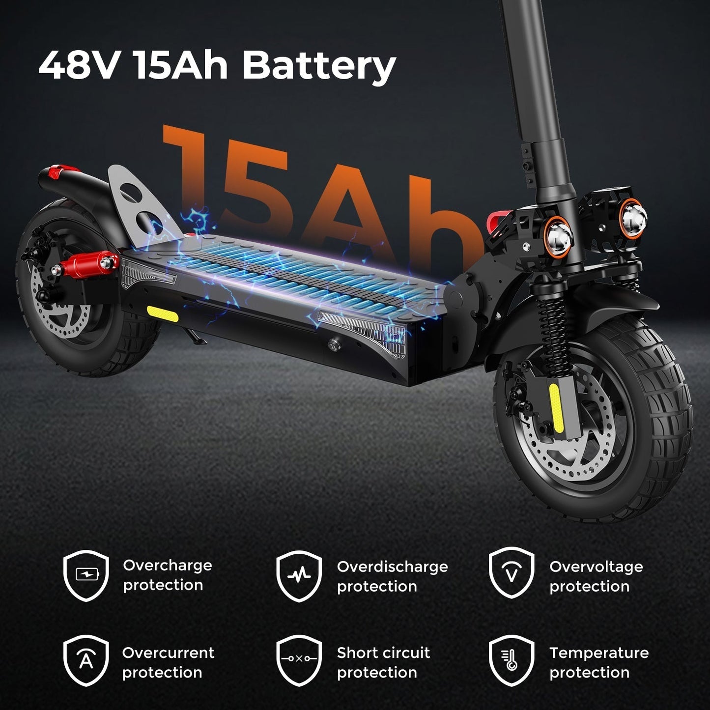 iScooter iX4 800W Off Road Electric Scooter - lScooter