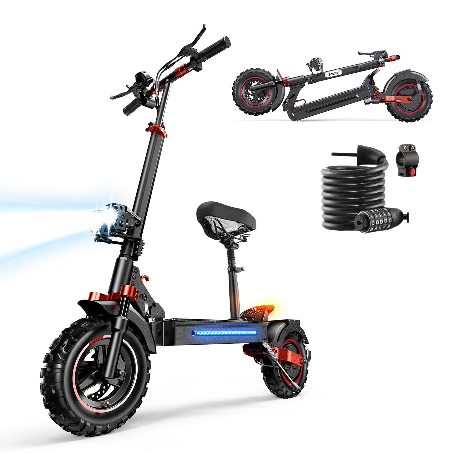 iScooter iX5 800W Off Road Electric Scooter - lScooter