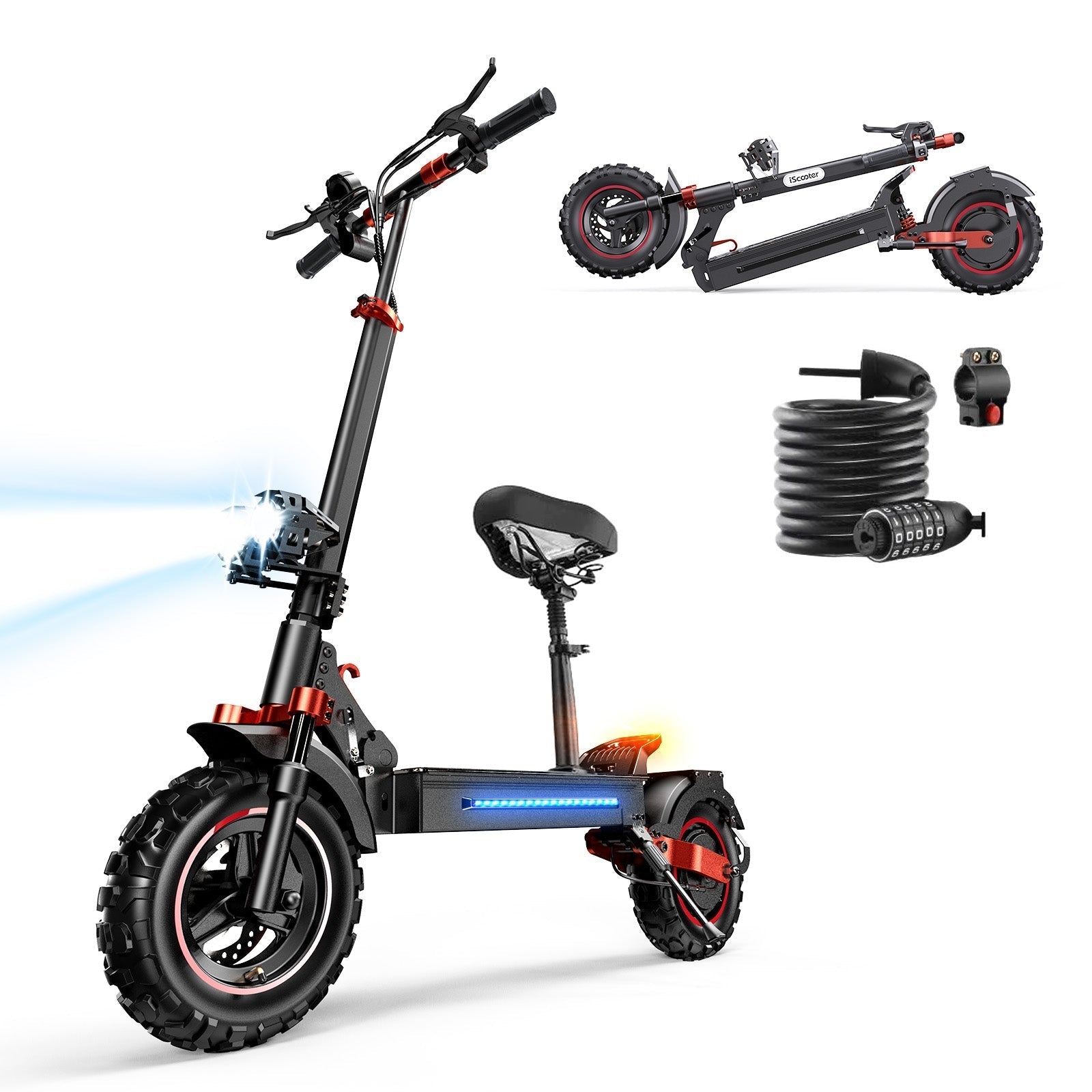 iScooter iX5 800W Off Road Electric Scooter - lScooter