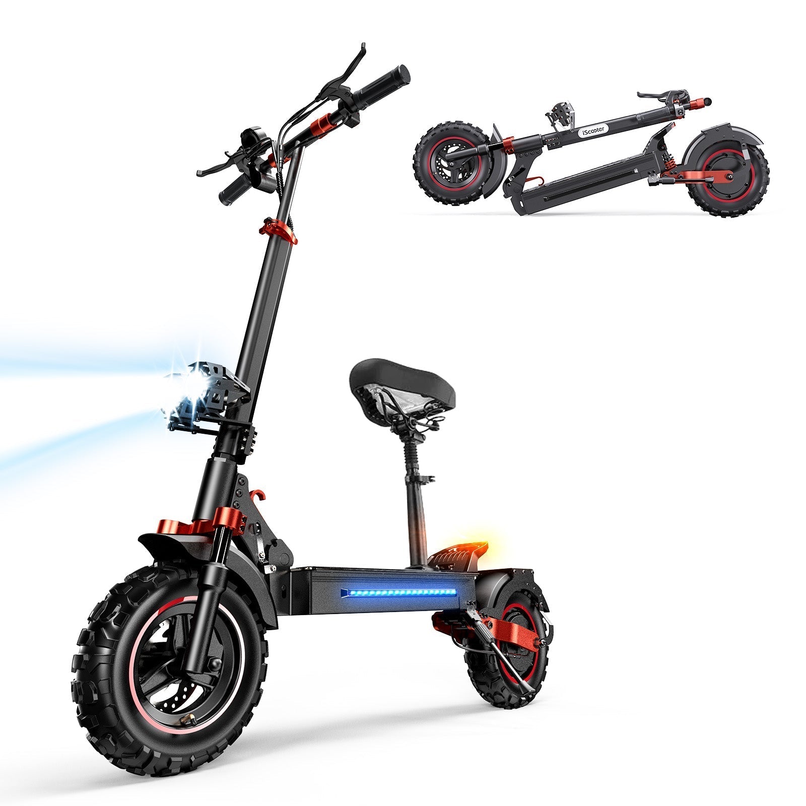 iScooter iX5 800W Off Road Electric Scooter - lScooter