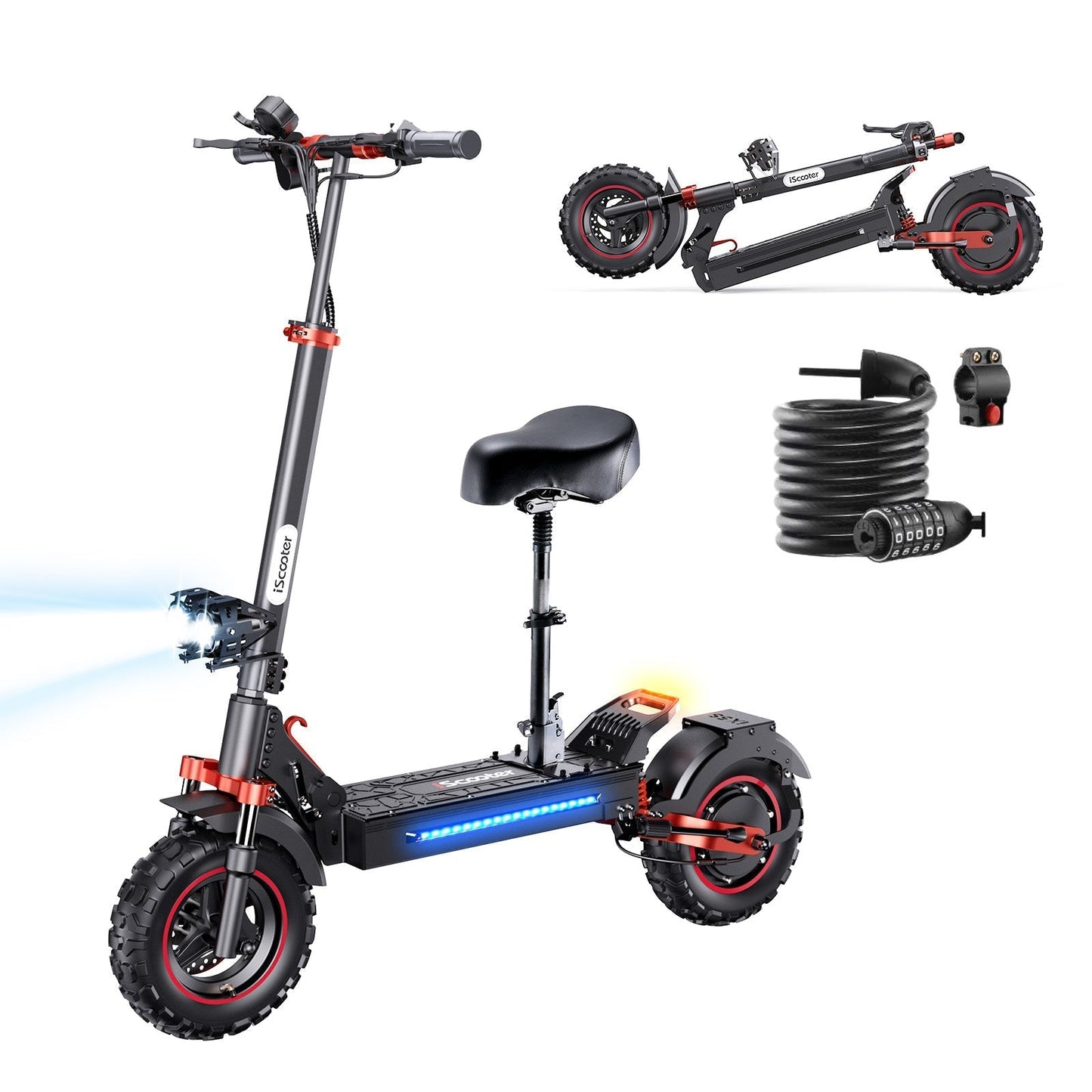 iScooter iX5 800W Off Road Electric Scooter - lScooter