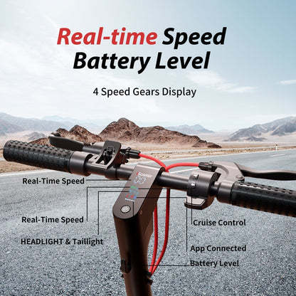 iScooter W8 500W Off - Road Tires Electric Scooter - lScooter