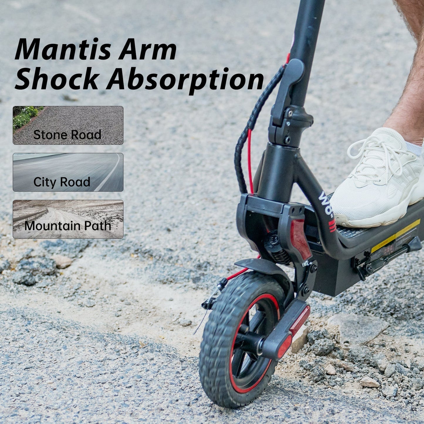 iScooter W8 500W Off - Road Tires Electric Scooter - lScooter