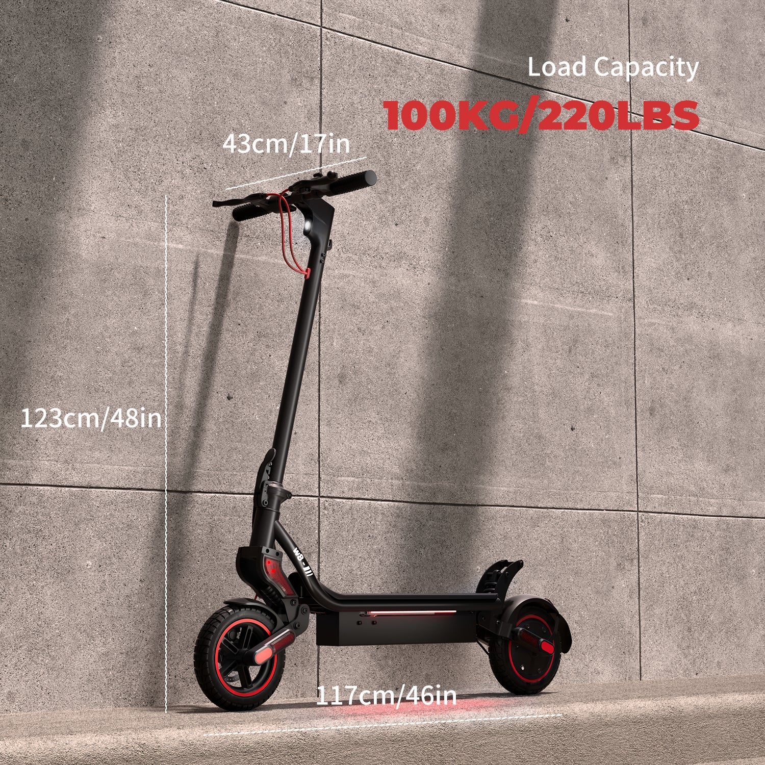 iScooter W8 500W Off - Road Tires Electric Scooter - lScooter