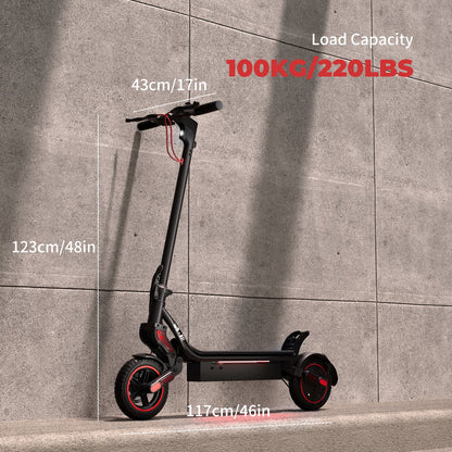 iScooter W8 500W Off - Road Tires Electric Scooter - lScooter