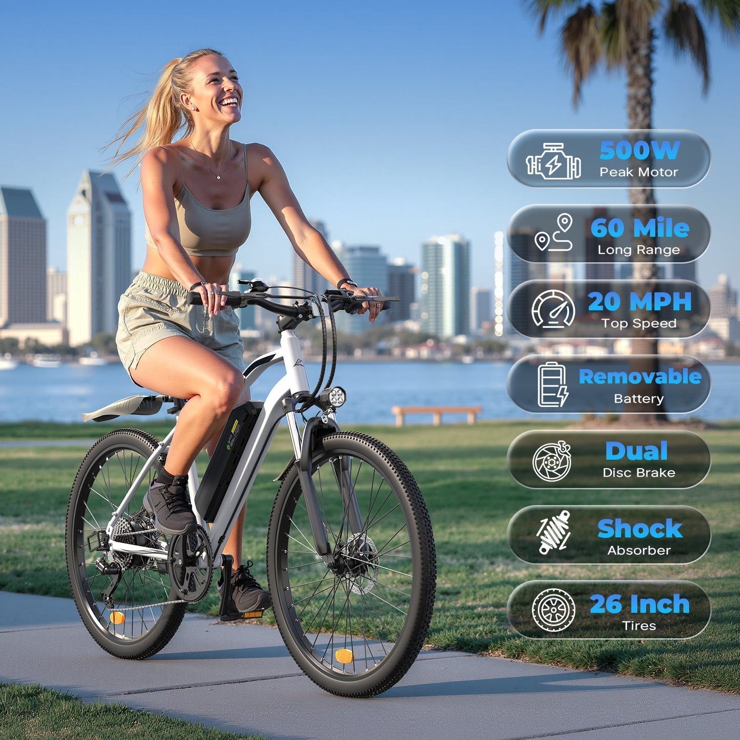 M10 / EB3 250W Electric Mountain Bike - lScooter