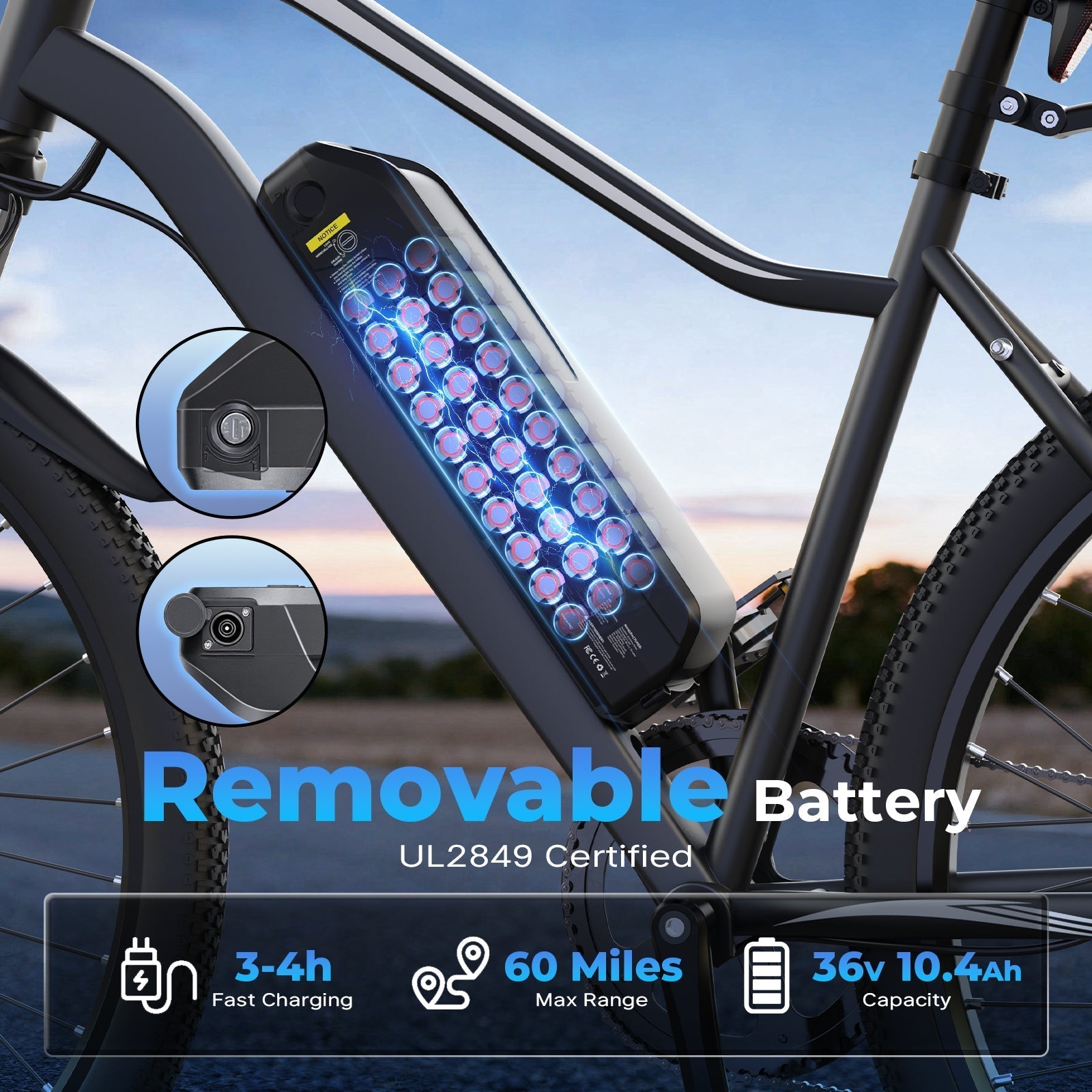 M10 / EB3 250W Electric Mountain Bike - lScooter