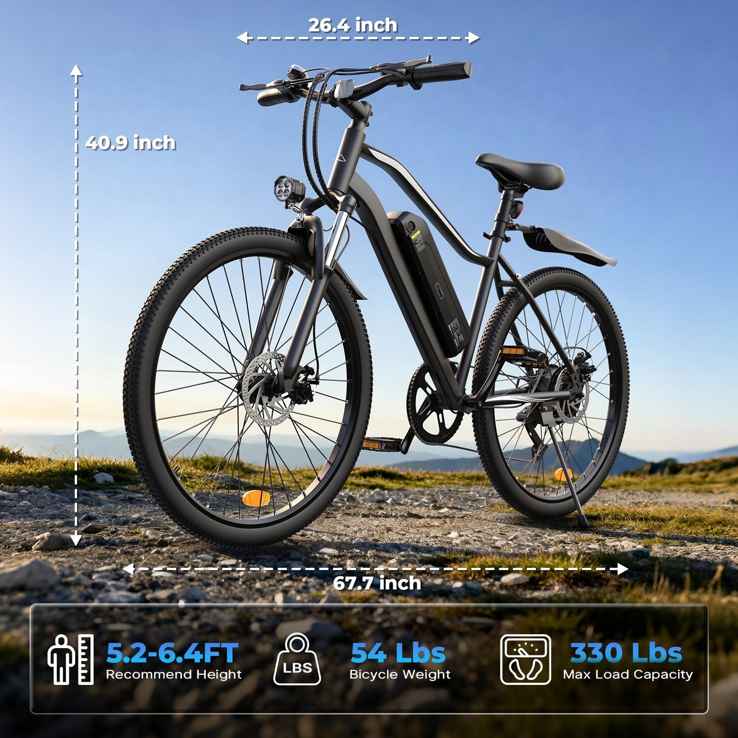 M10 / EB3 250W Electric Mountain Bike - lScooter