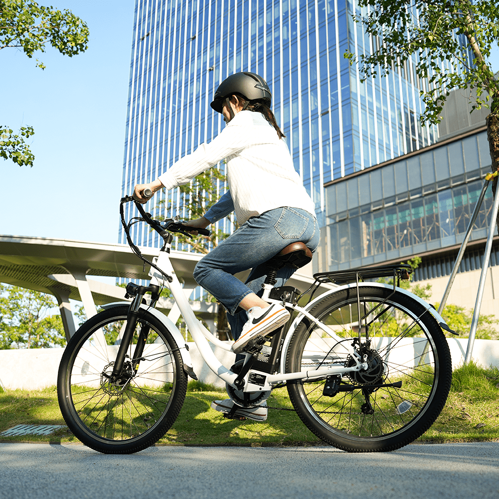 U2 Commuter Step - Thru Electric Bike - lScooter