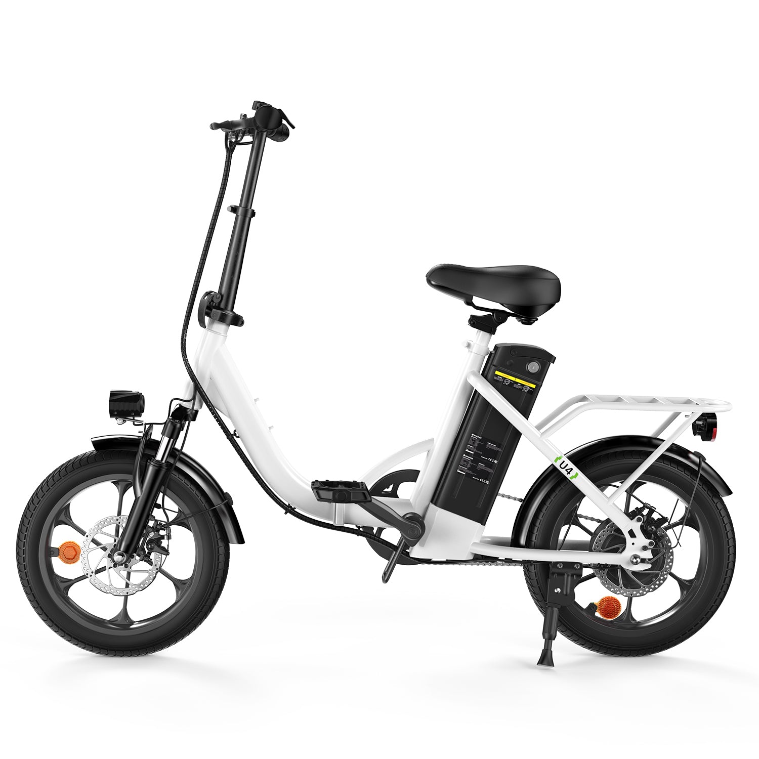 U4 Low Step Through Foldable Electric Bike - lScooter