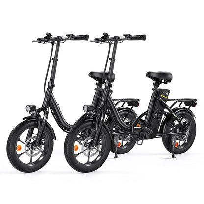 U4 Low Step Through Foldable Electric Bike - lScooter