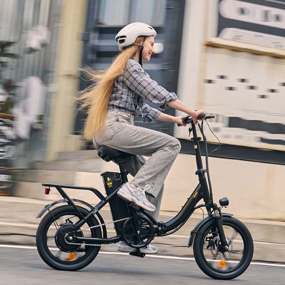 U4 Low Step Through Foldable Electric Bike - lScooter