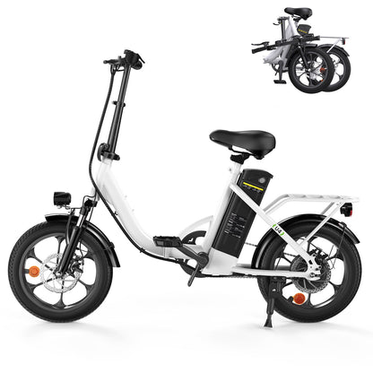 U4 Low Step Through Foldable Electric Bike - lScooter
