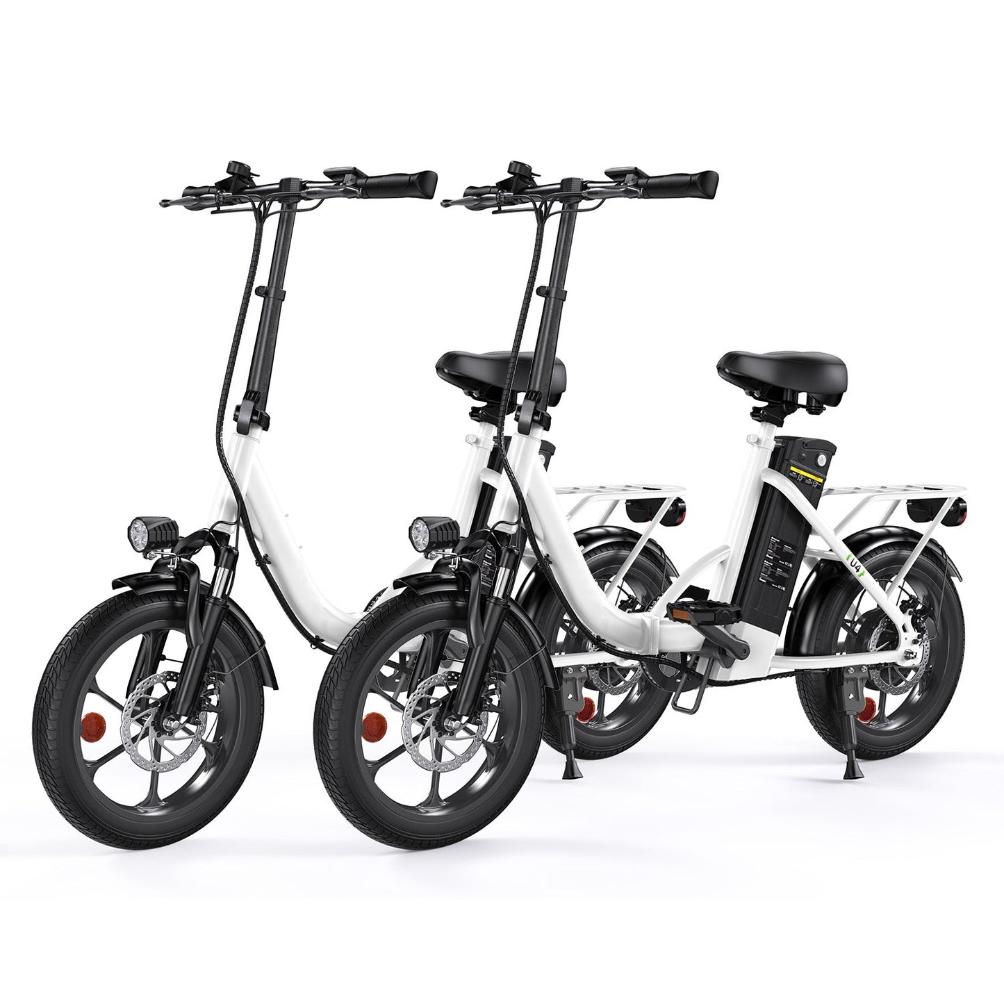 U4 Low Step Through Foldable Electric Bike - lScooter