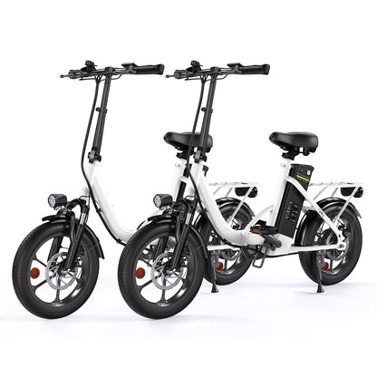 U4 Low Step Through Foldable Electric Bike - lScooter
