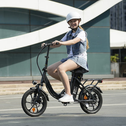 U4 Low Step Through Foldable Electric Bike - lScooter
