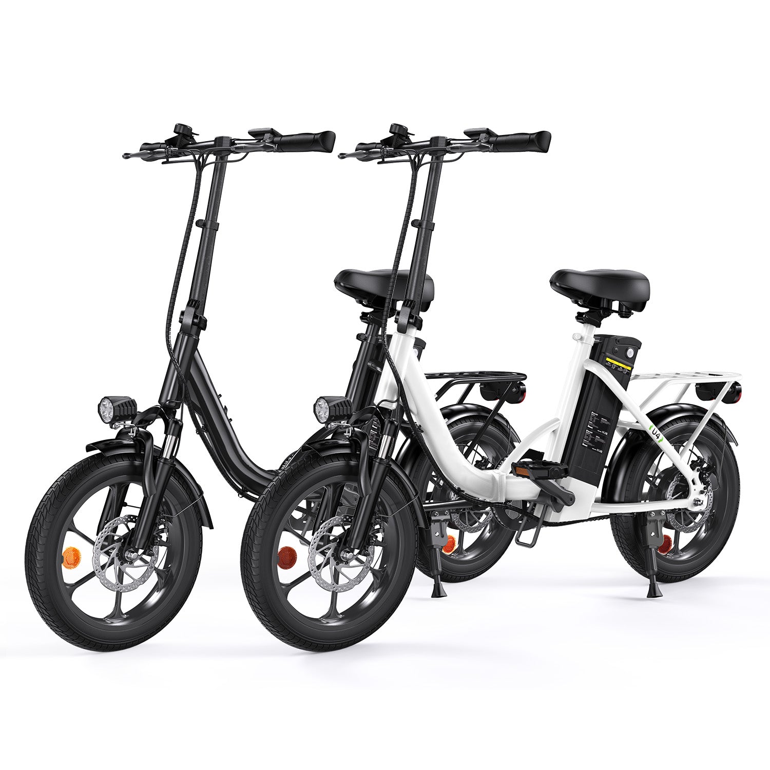 U4 Low Step Through Foldable Electric Bike - lScooter