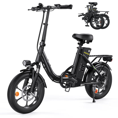 U4 Low Step Through Foldable Electric Bike - lScooter