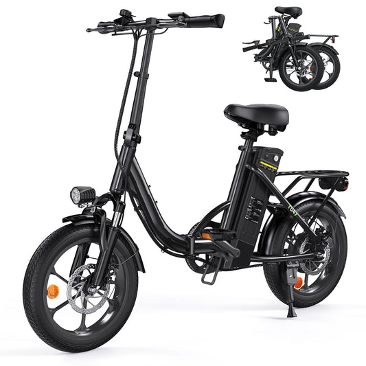 U4 Low Step Through Foldable Electric Bike - lScooter