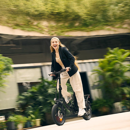 U4 Low Step Through Foldable Electric Bike - lScooter
